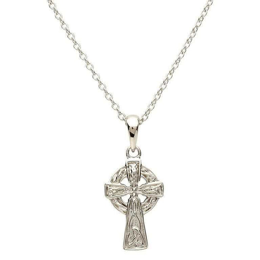 Sterling Silver Baby Celtic Cross