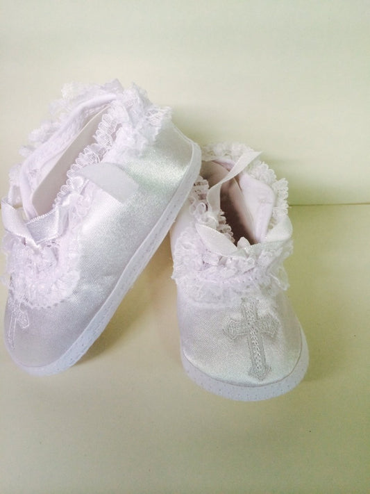 Christening Cross Shoes