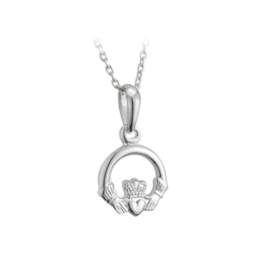 Sterling Silver Claddagh Pendant