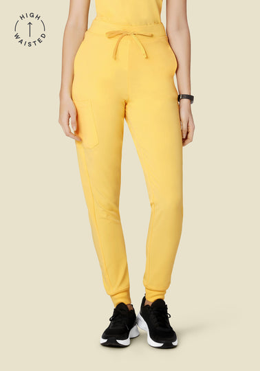 High Waisted Joggers Lemonade Image 1
