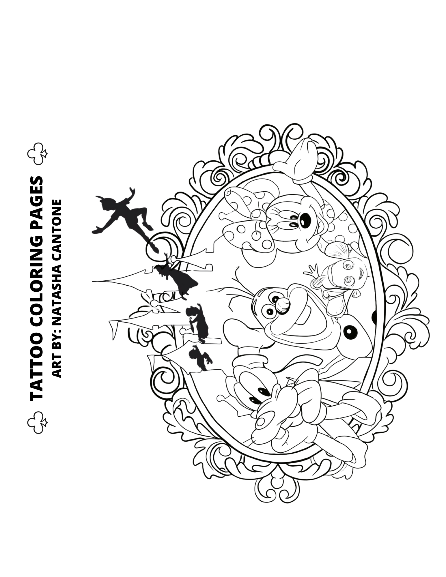 Download Tattoo Coloring Pages Club Tattoo