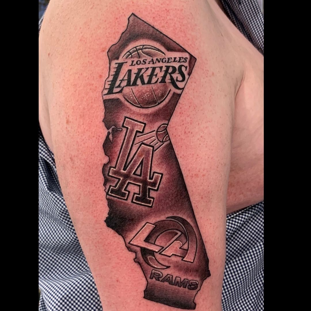 la lakers tattoos