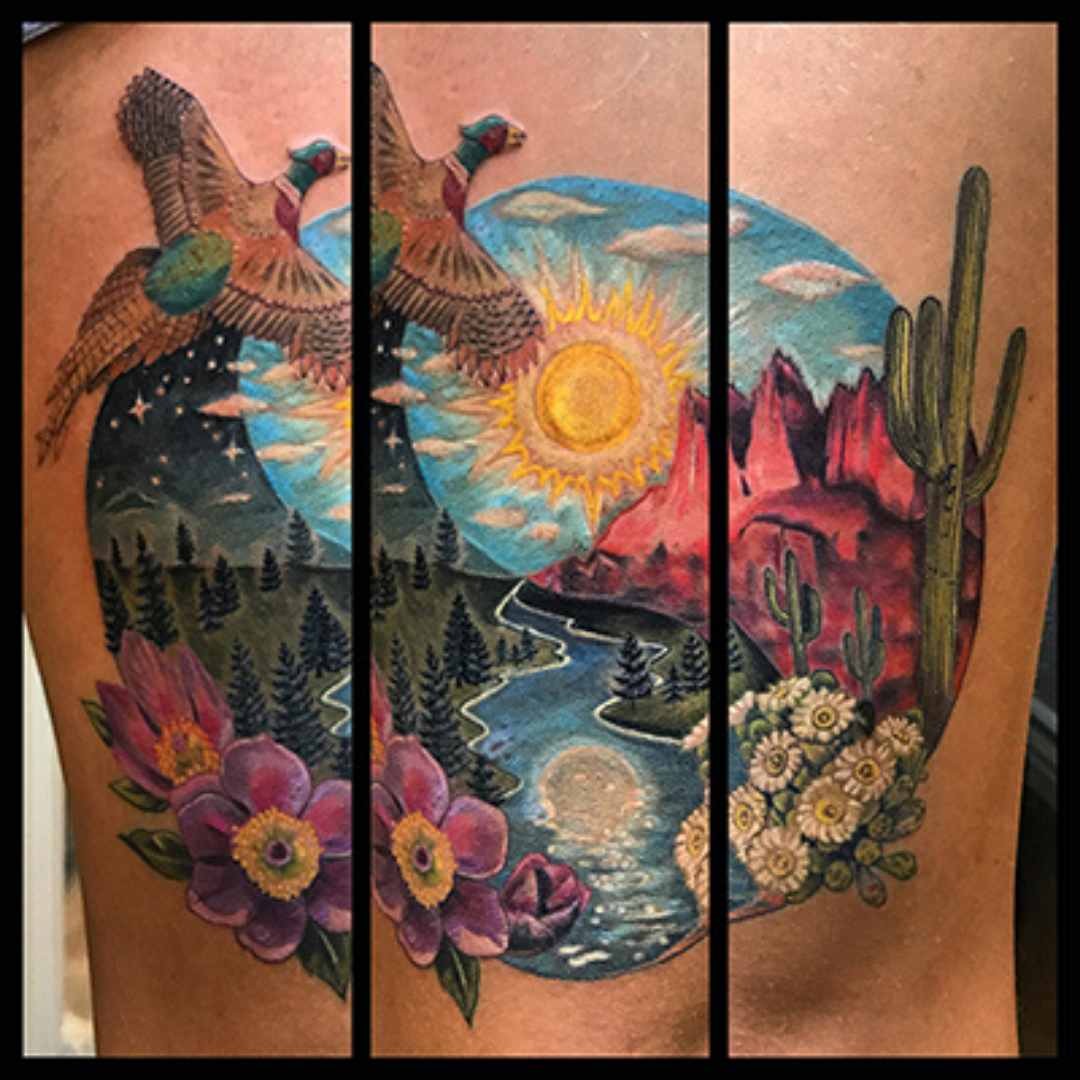 90 Cool Landscape Tattoos for Men [2024 Inspiration Guide]