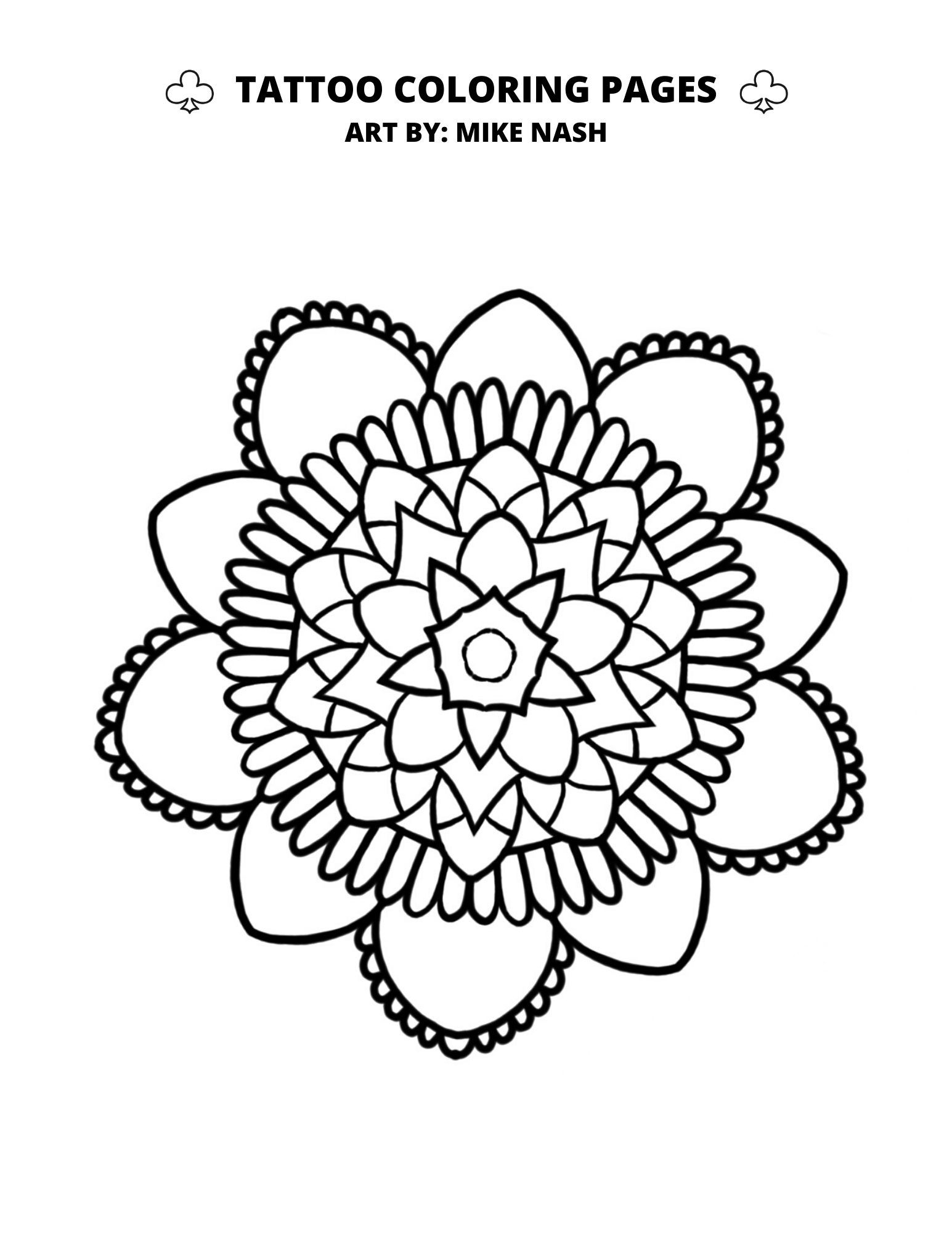 Featured image of post Tattoo Coloring Pages People