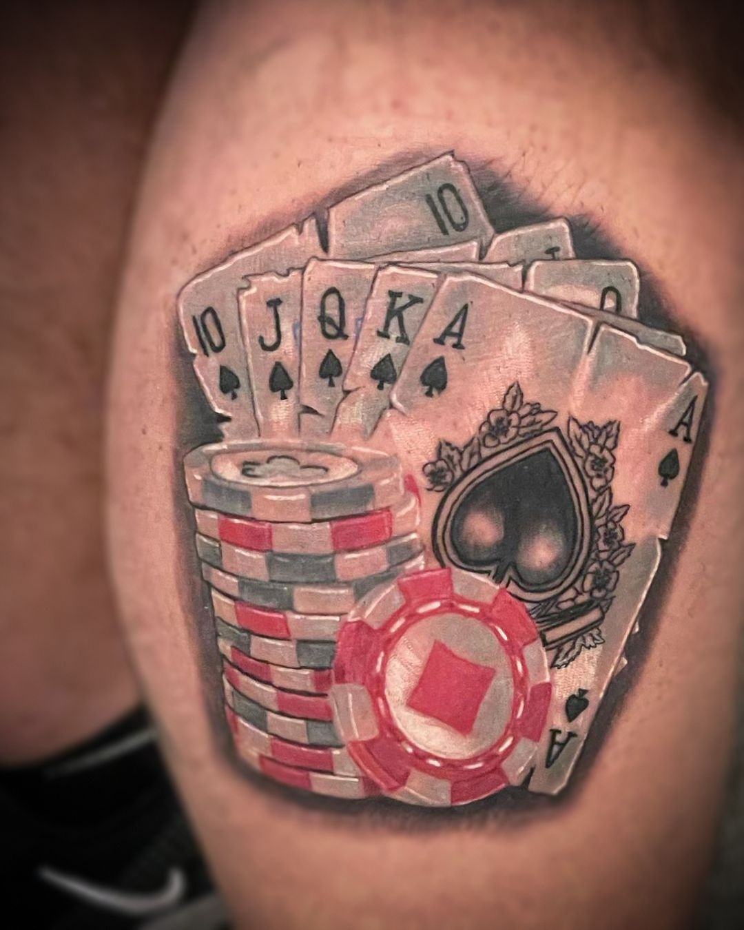 Poker Tattoo Ideas For Players Who Want Some Skin In The Game  Subtle  Tattoos the most beautiful tattoo ideas on the web