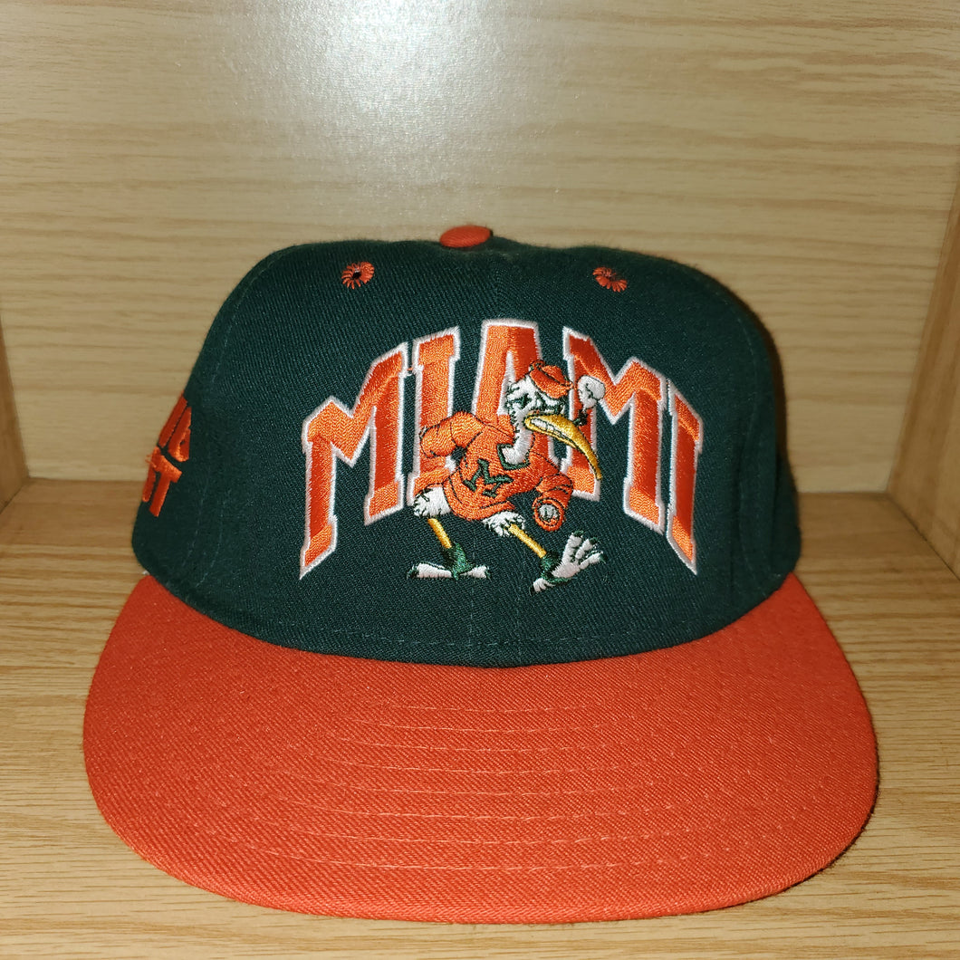 Vintage Miami Hurricanes Fitted 7 ⅛ Hat – Twisted Thrift