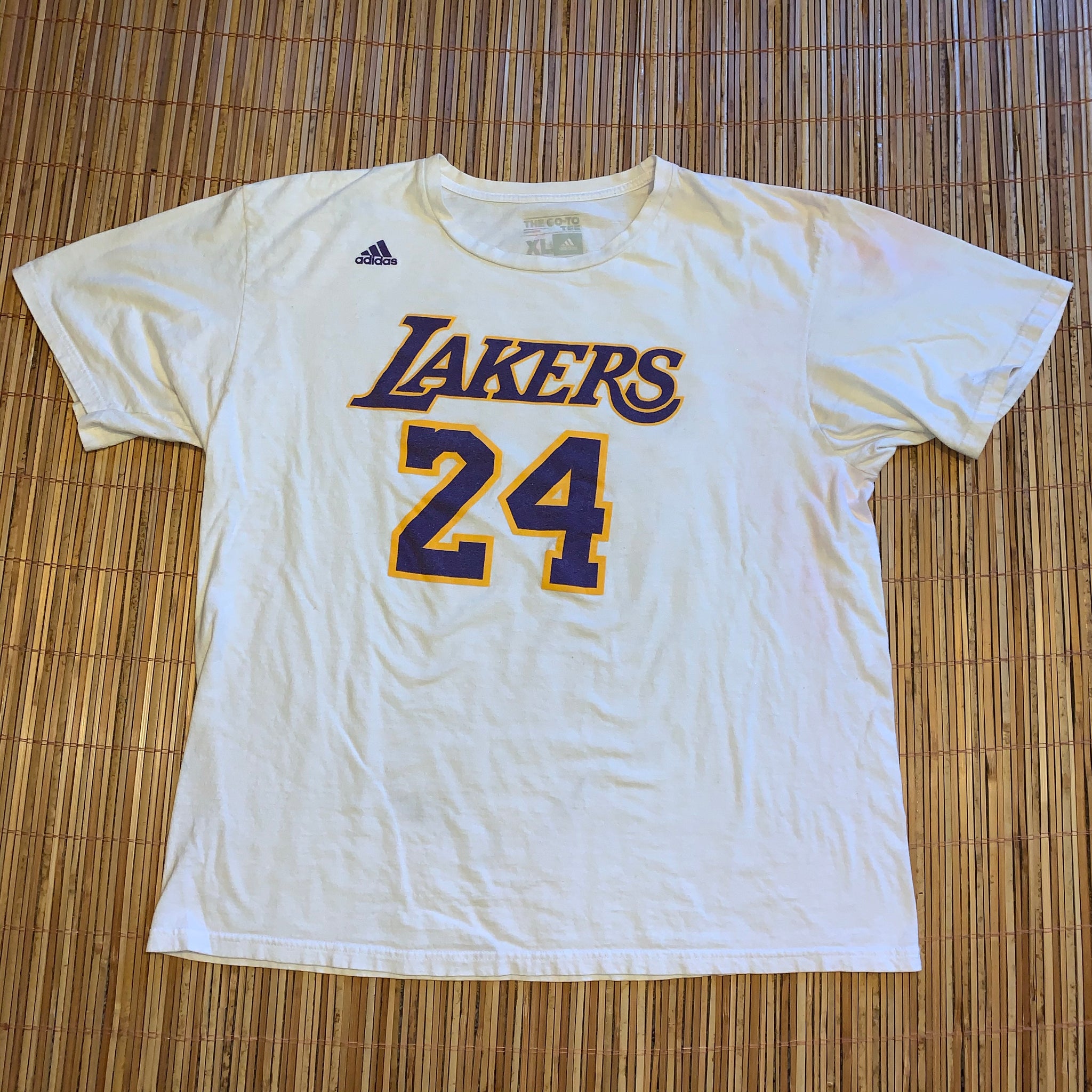 L/XL Kobe Bryant Adidas Go-To-Tee Shirt Twisted Thrift