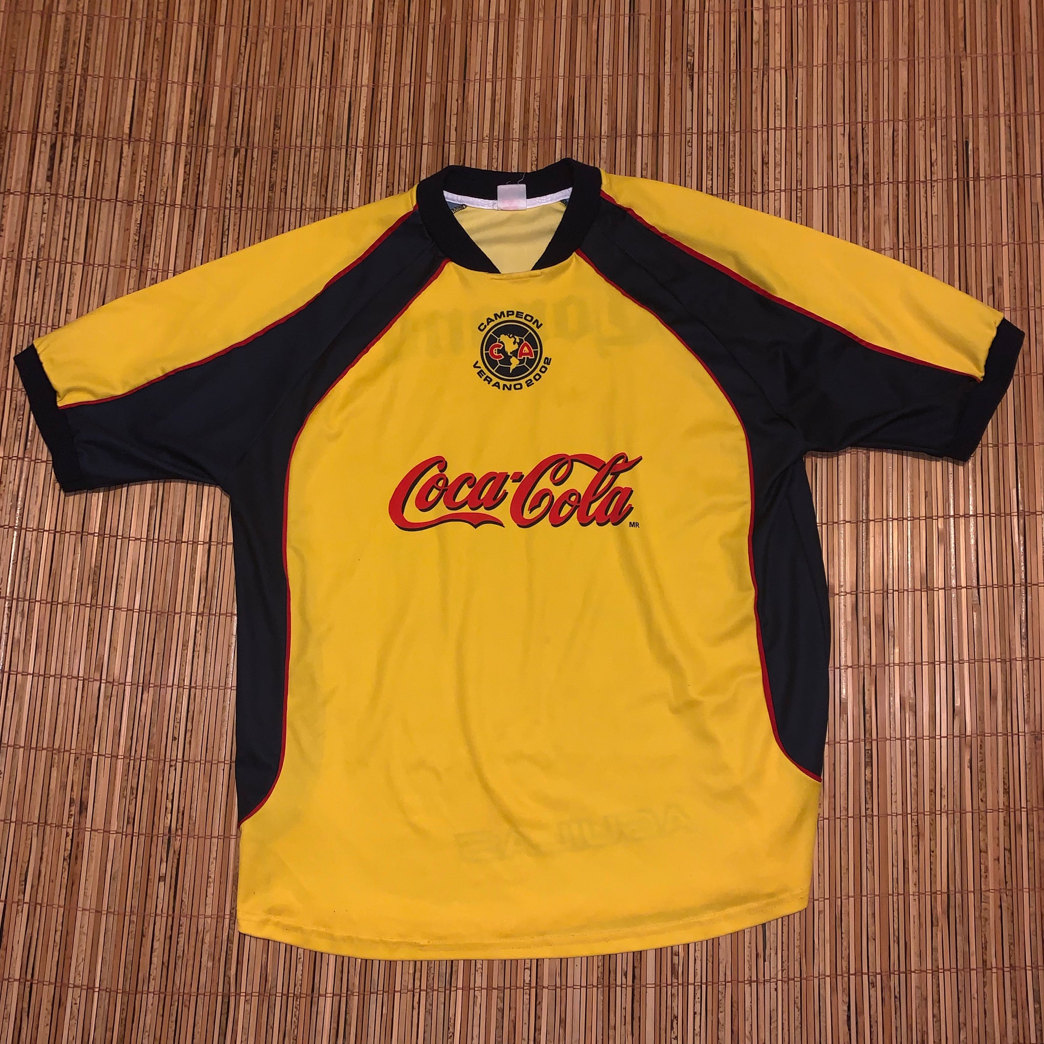 L/XL - 2002 Coca-Cola Corona Soccer Jersey – Twisted Thrift
