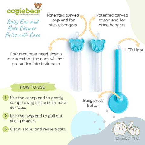 Oogiebear Day & Night Care Kit | Baby Nose Cleaning Kit