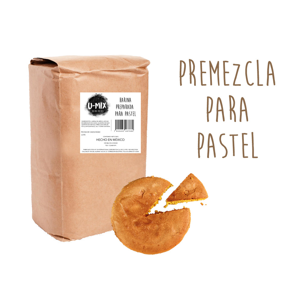 Premezcla para Pastel 25kg – U-Mix