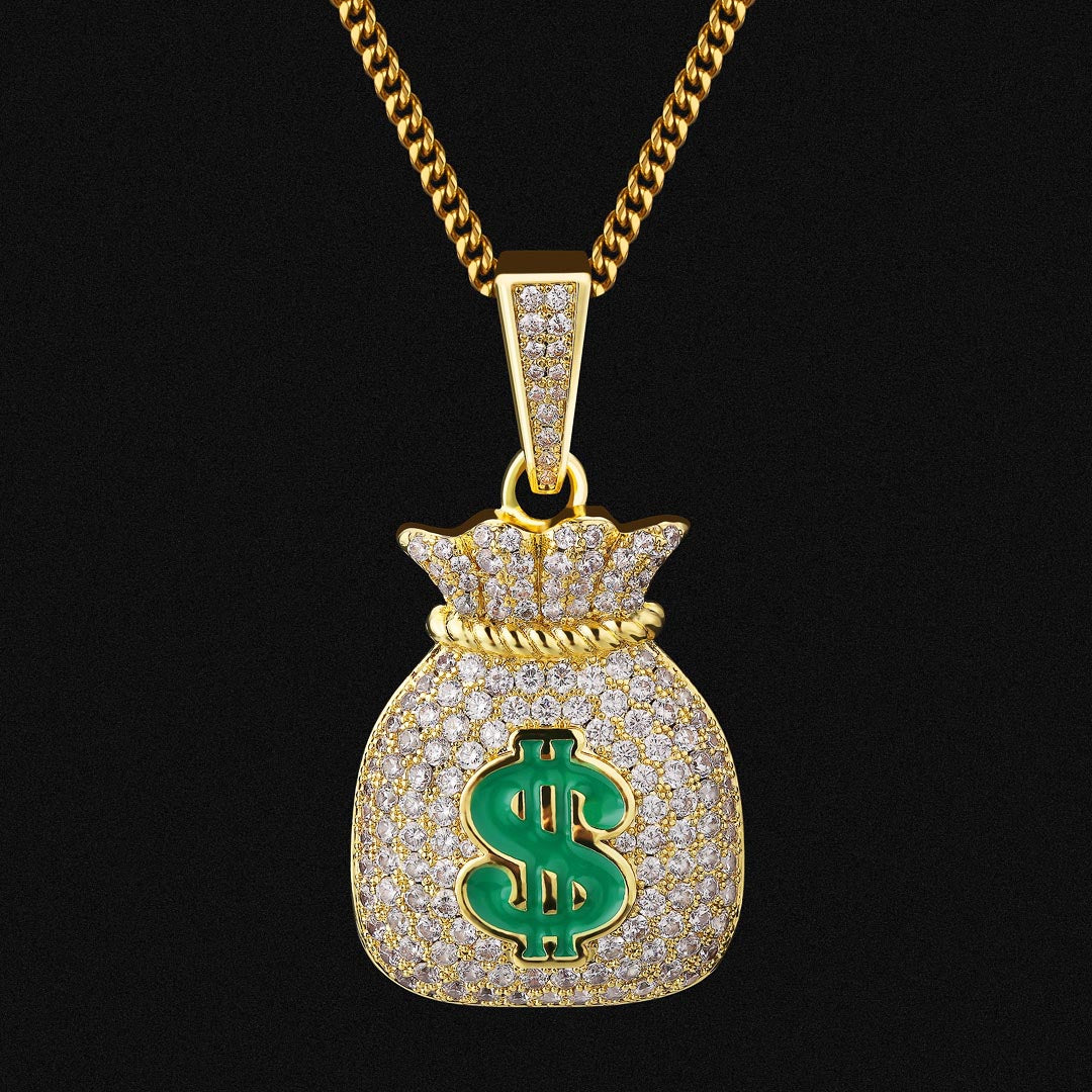 moneybag pendant