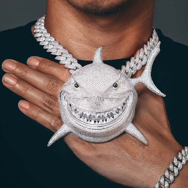 bruce the shark necklace