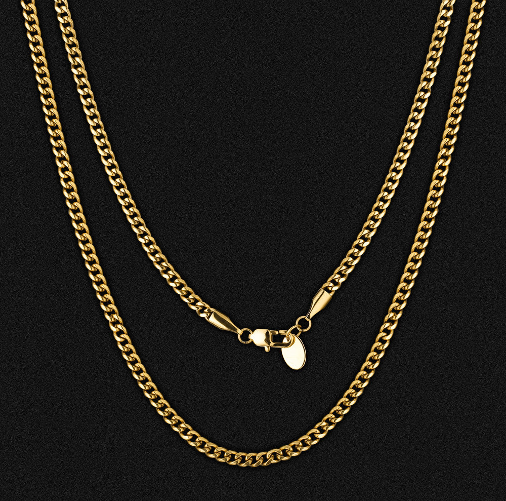 3mm Micro Cuban Link Chain KRKC