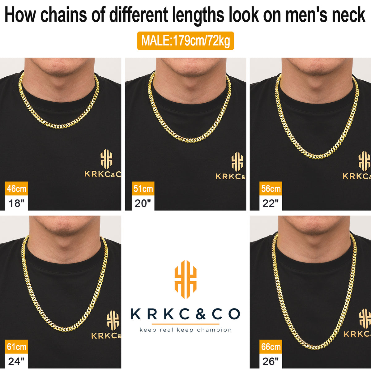 10mm 18K Gold/White Gold Curb Cuban Chain Kihei Chain – krkc&co