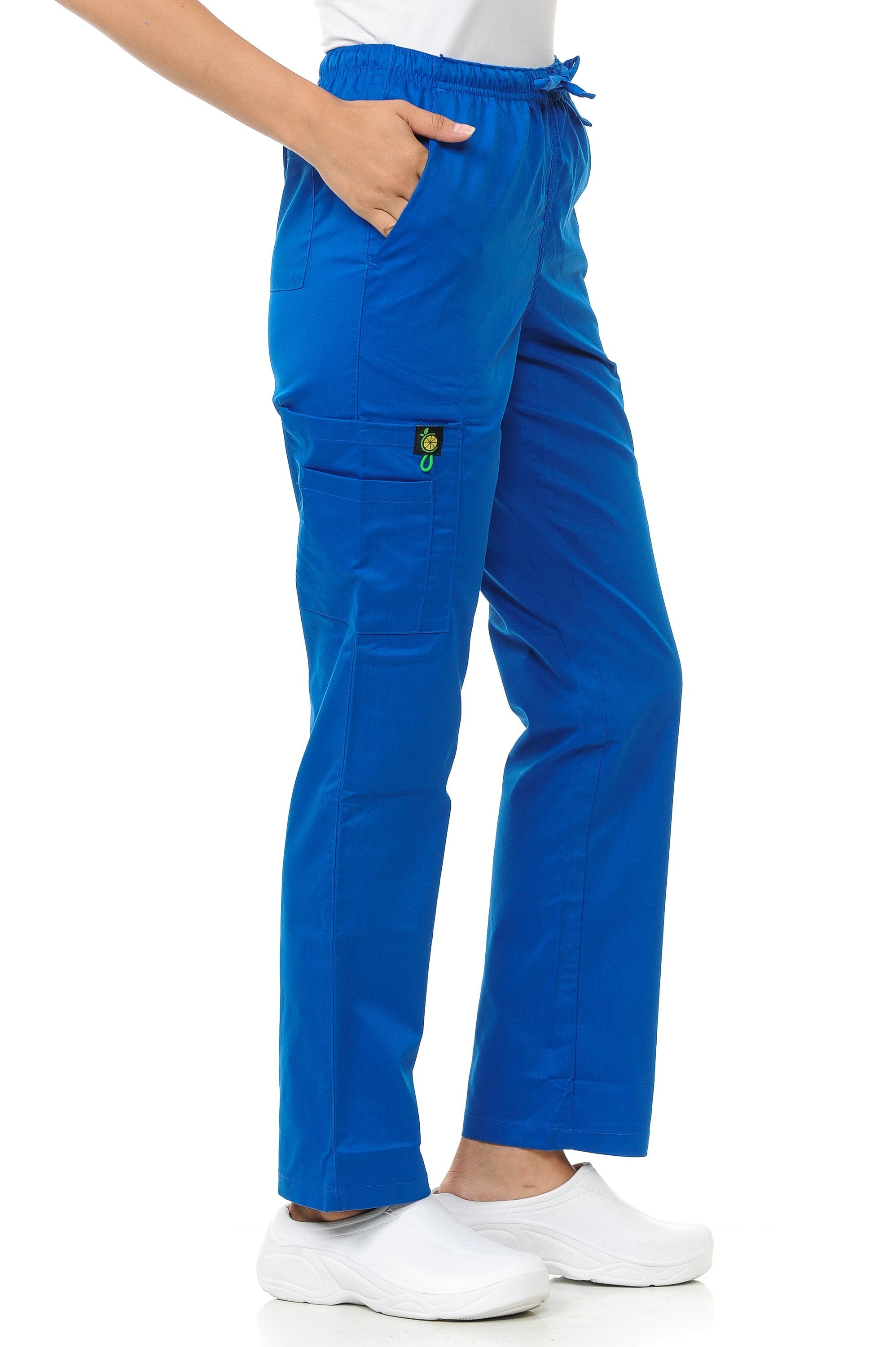 Unisex Citron Collection Three Pocket Cargo Scrub Pants Plus Sizes Platinum Uniforms Llc
