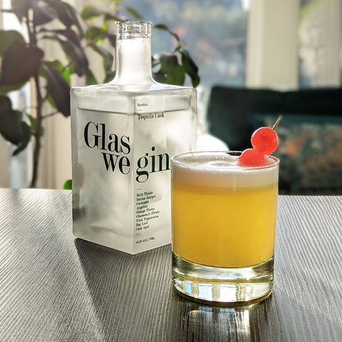 Glaswegin Tequila Sour Cocktail