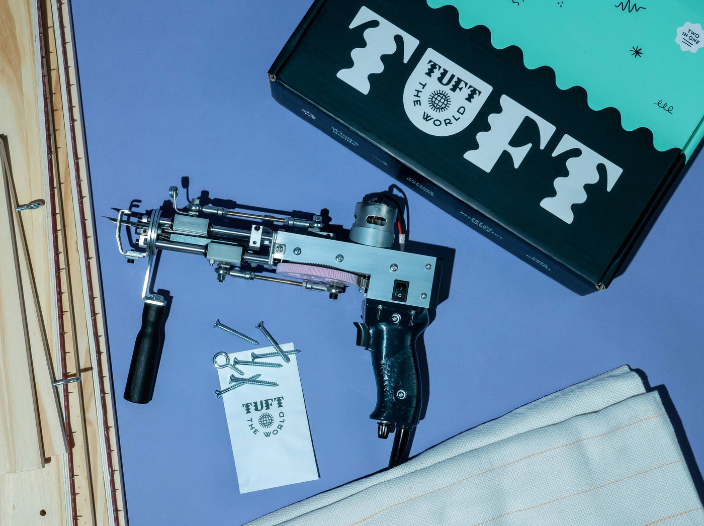 BLBO Tufting Gun Cut Pile & Loop Pile 2-in-1 Embroidery Machine Punch  4-45/sec