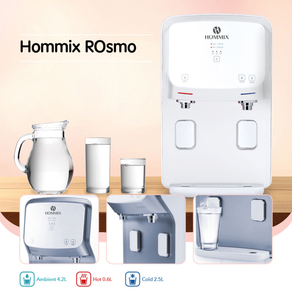 Hommix Rosmo 3 In 1 Countertop Reverse Osmosis Filtration System