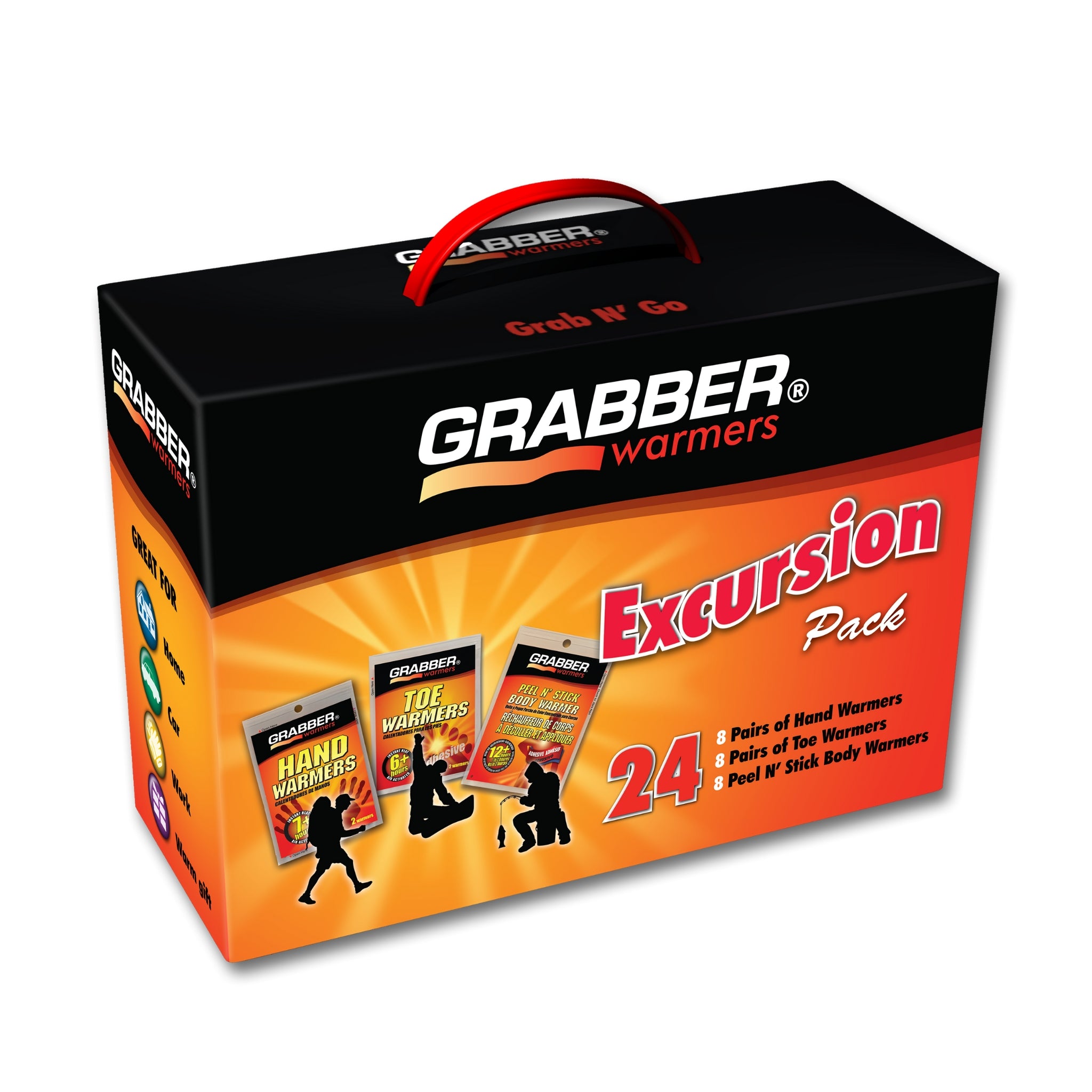 grabber hand warmers temperature