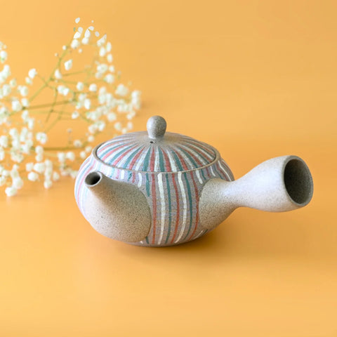 Handcrafted Japanese Kyusu Teapot with Filters