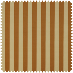Camelot Stripe Velvet Fabric - Walnut Wallpaper