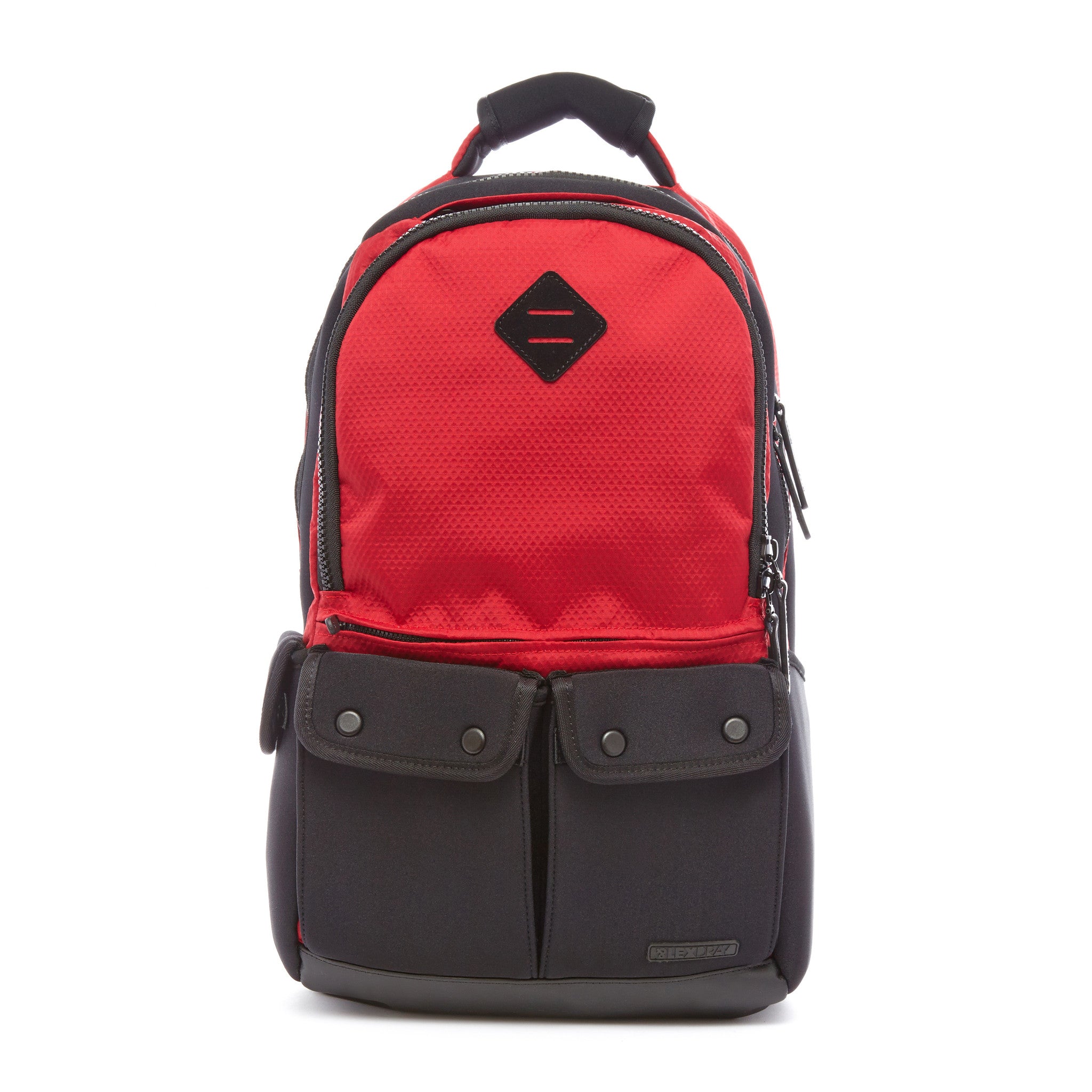 Lexdray Tokyo Pack Backpack | Red and Black Backpack