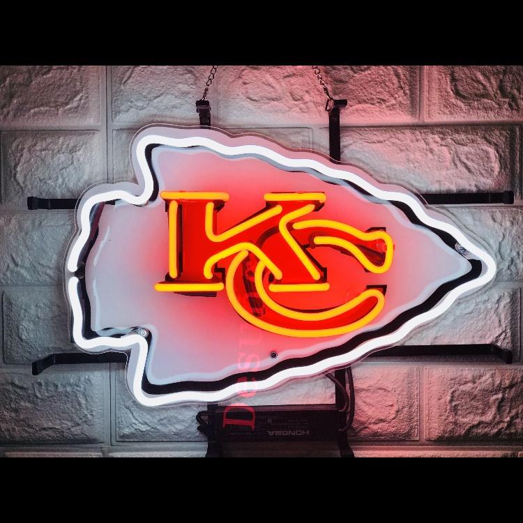 New Kansas City Chiefs Light Lamp Neon Sign with HD Vivid ...