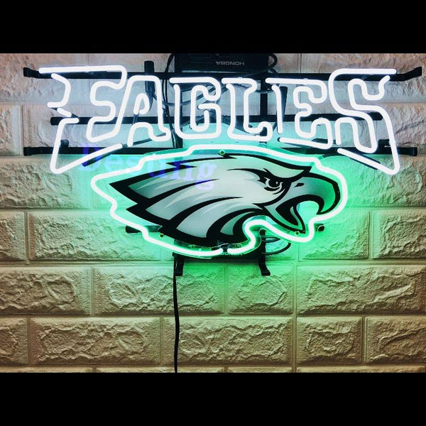 New Philadelphia Eagles Football Neon Sign with HD Vivid