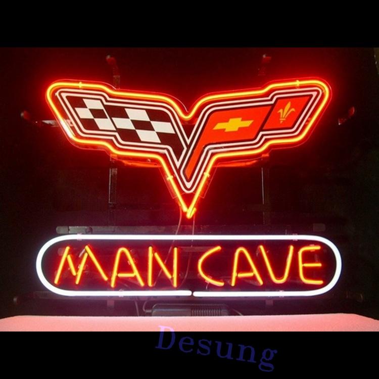 Corvette Man Cave Neon Sign