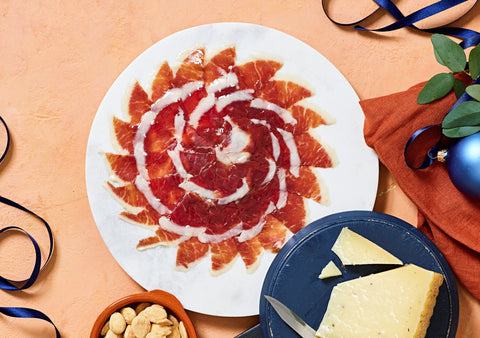 Brindisa Sliced Iberico Ham Plate