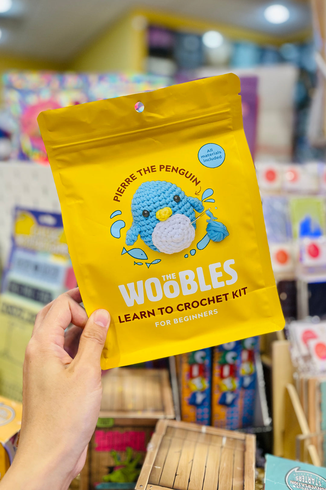 NEW // Woobles Bacon the Pig Beginner Crochet Kit – Hello Art Hatchery