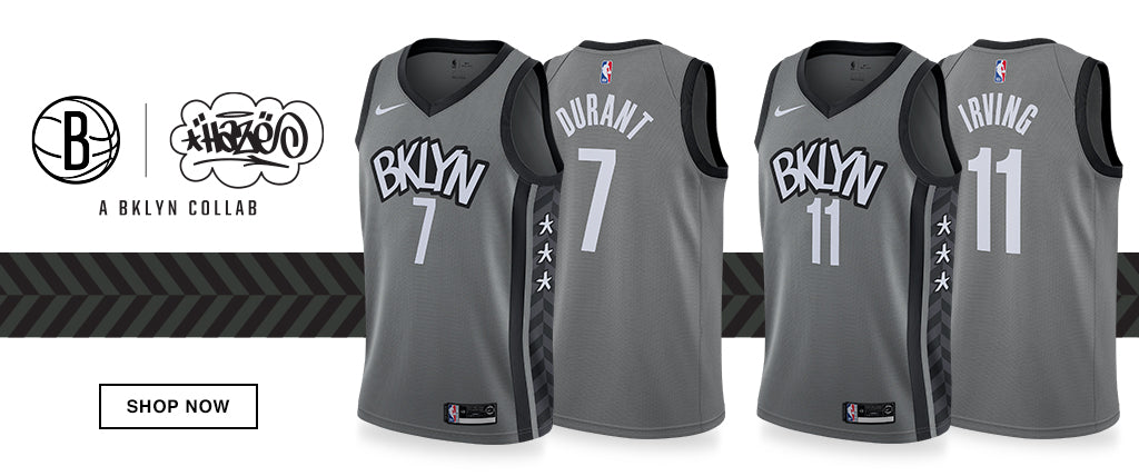 brooklyn nets black and white jersey