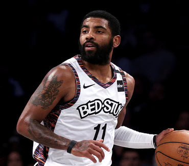 kyrie in nets jersey