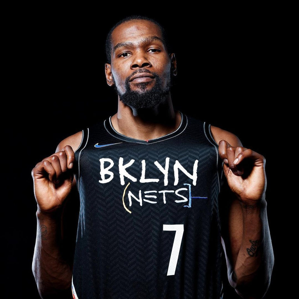 kevin durant city jersey nets