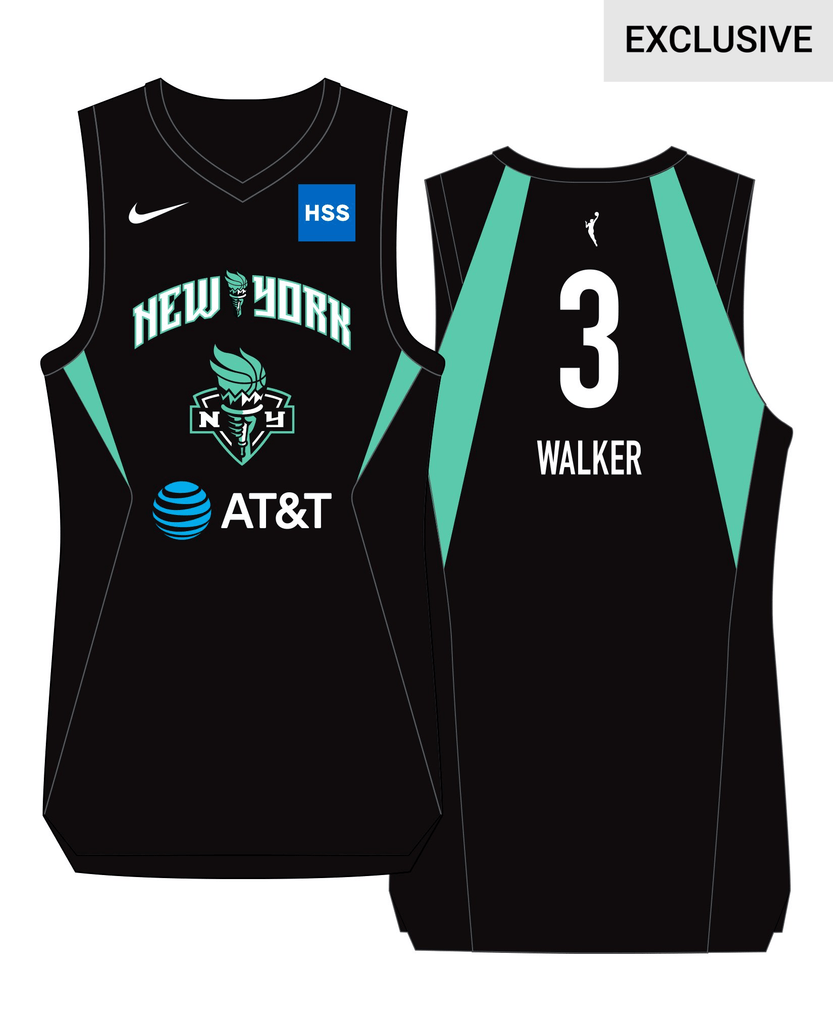 New York Liberty Megan Walker #3 Adult 