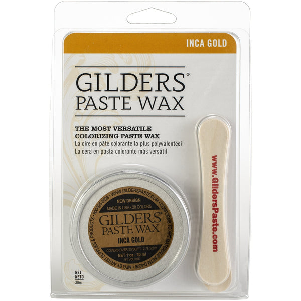 Inca Gold Gilders Paste Wax by Artist Supplies & Products