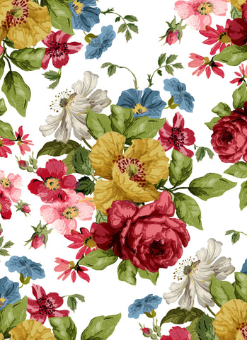 IOD Wallflower Transfer by Iron Orchid Designs (24" x 33")