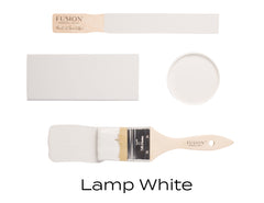 Lamp White Fusion Mineral Paint @ The Painted Heirloom