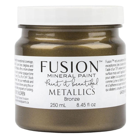 Metallic Vintage Gold by Fusion Mineral Paint @ The Painted Heirloom