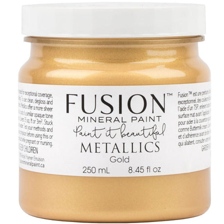 Metallic Rose Gold Paint By Fusion - Available At Blue Star Antiques