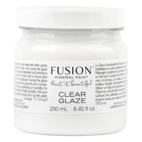 Clear Glaze by Fusion Mineral Paint @ Painted Heirloom