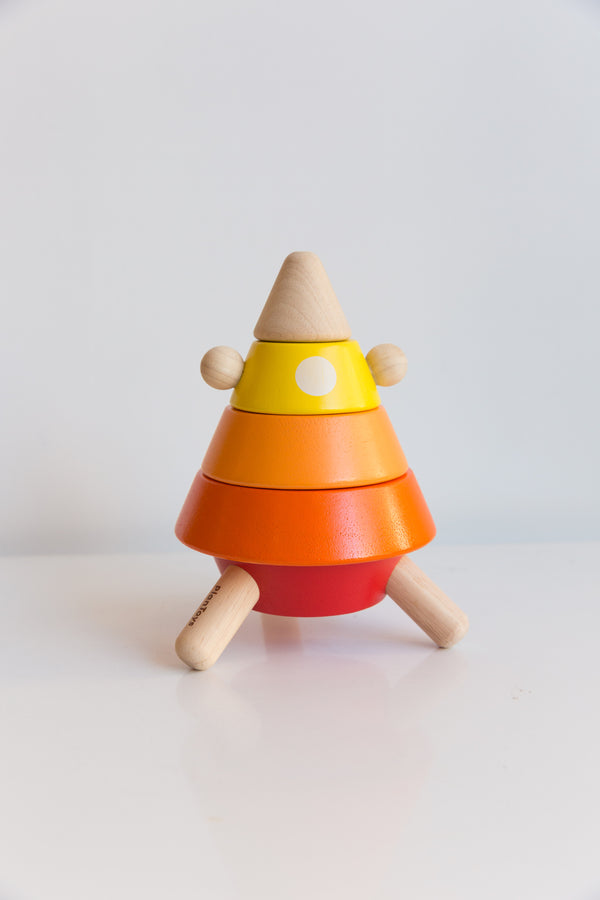 plan toys cone sorting rocket