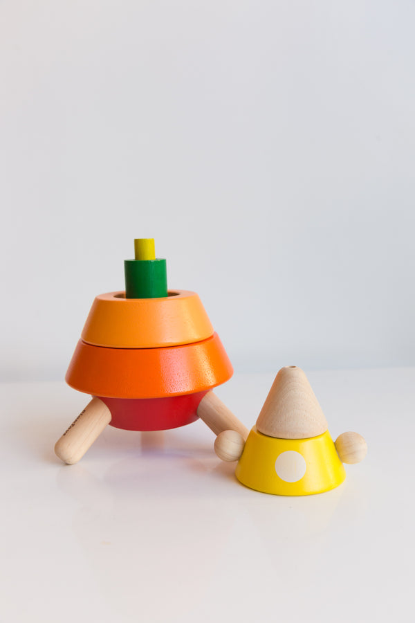 plan toys cone sorting rocket