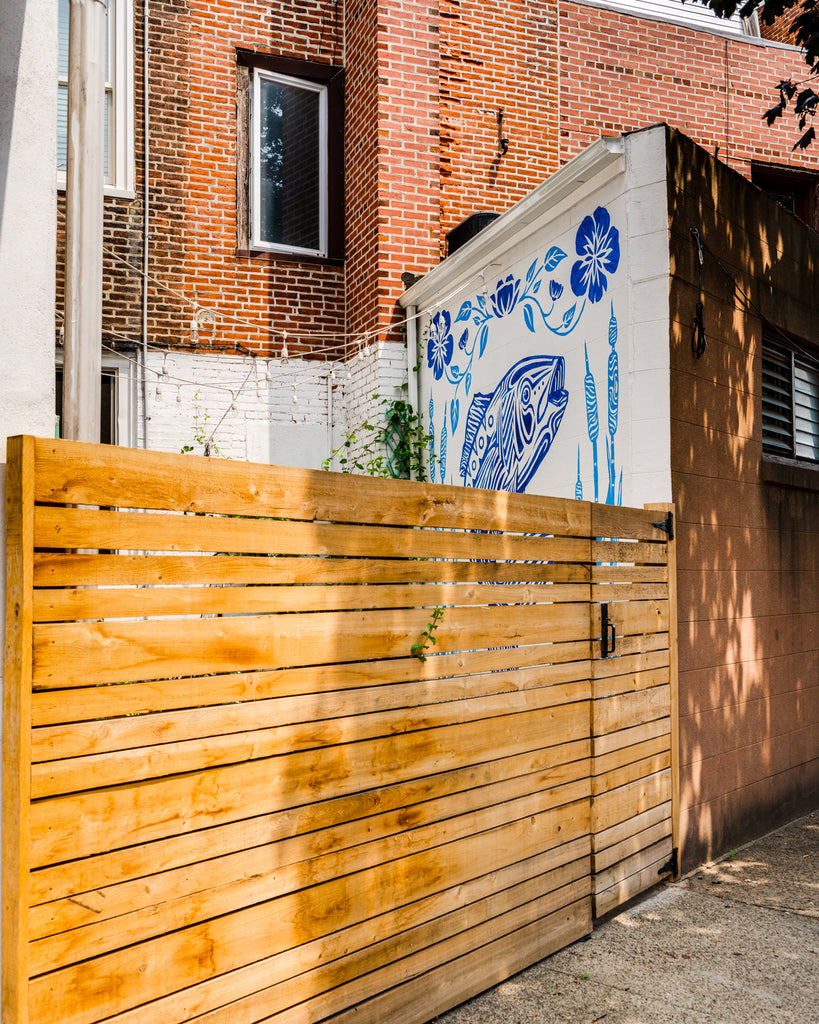 Sean Martorana Shad Fish Mural Fishtown Philadelphia