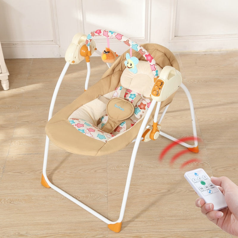 baby electric swing bed