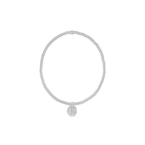 enewton 2mm Sterling Silver Inspire Charm Bracelet