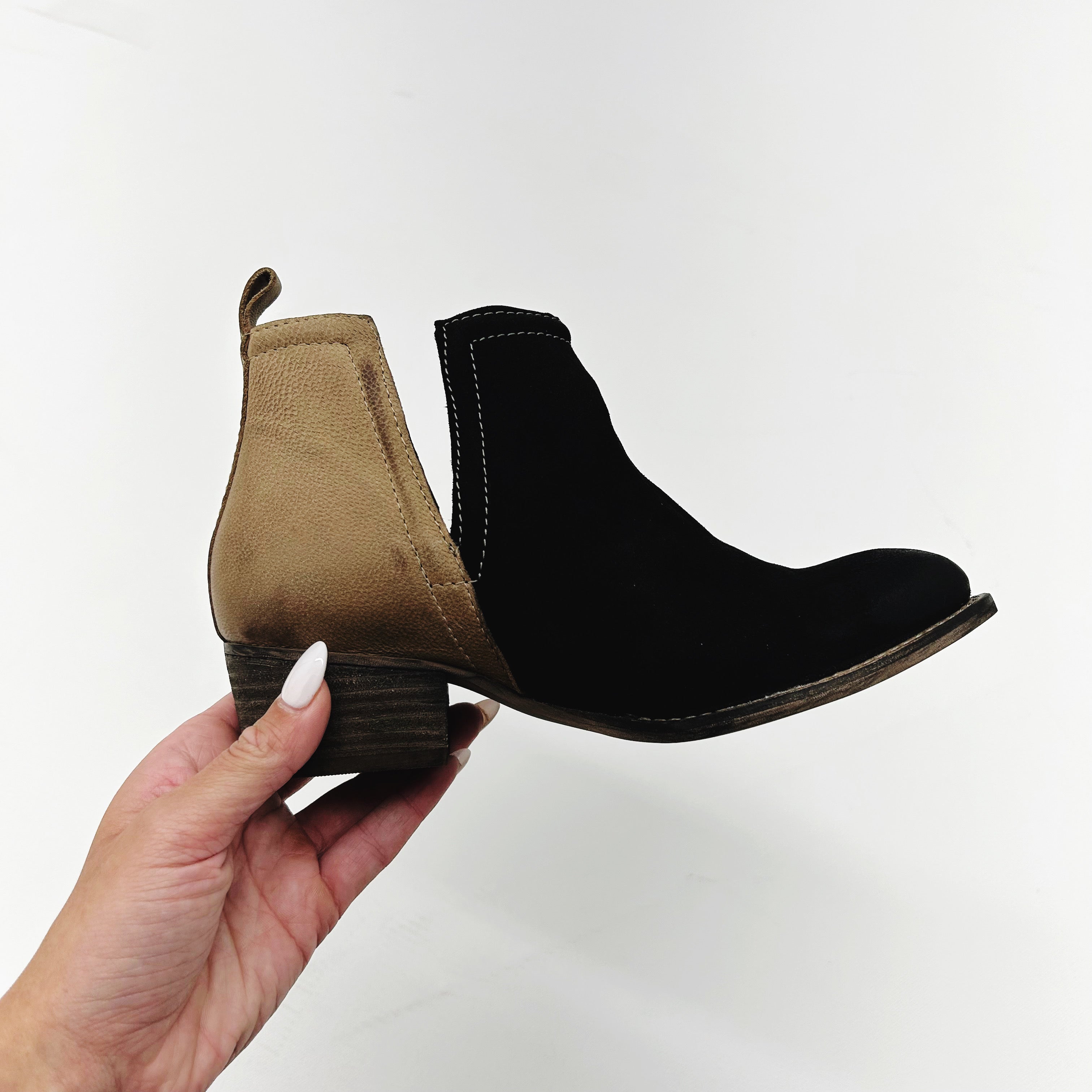 Diba True Win Doe Tan Booties Hip Chics Boutique