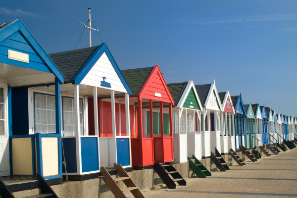 Beach huts in southwold
