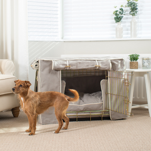 Dog Crate Set in Savanna Stone by Lords & Labradors