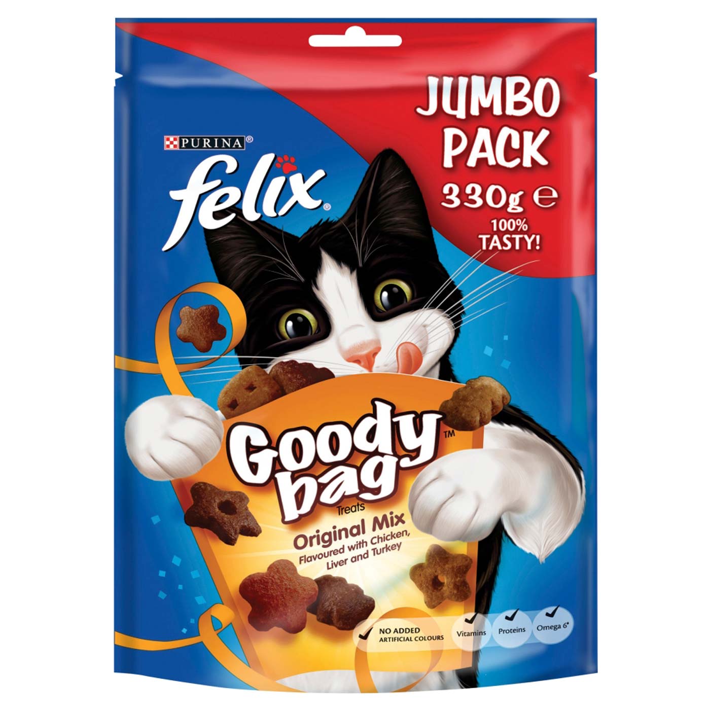 Felix Pouch Mixed Selection Jumbo Pack of 48 Pouches : : Pet  Supplies